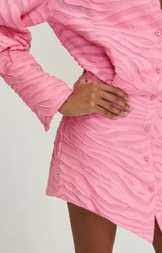 THE ATTICO Pink Silvye zebra