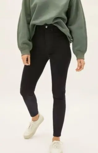 Everlane The Way High skinny jean in black