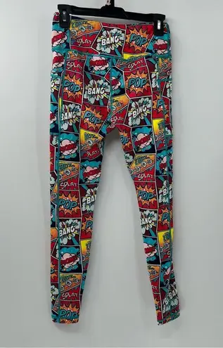 Constantly varied gear leggings boom pop comic book all over print size … Blue