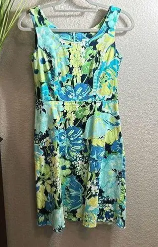 Studio I #276 , floral sleeveless a-line dress size 6P