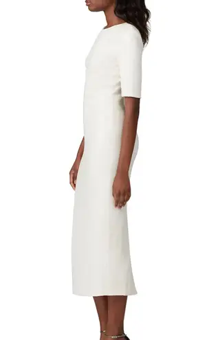 Lapointe White Sequin Midi Dress 8
