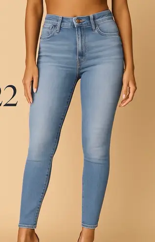 1822 Denim Skinny Women's Size Size 10 Light Wash Stretch Classic Mid Rise