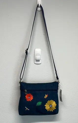 Sakroots Crossbody Bag with Floral Embroidery πΌππ