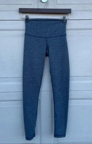 DYI Women’s Leggings Blue Herringbone Full Length Small