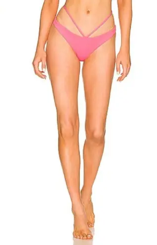 Jonathan Simkhai Emmalynn Bikini Bottom in Pink, Size M NEW w/Tag Pink Size M