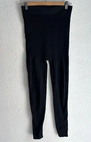 Blanqi Highwaist Postpartum + Nursing Support Leggings Black Sz Medium