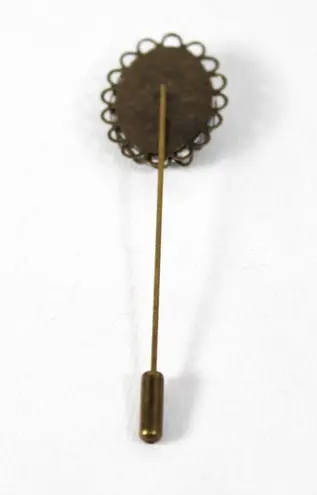 Handmade Unisex Boutonniere Pin Brooch Gothic Victorian & Steampunk Aesthetic