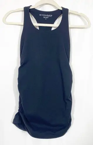 Beyond Yoga X Beyond The Bump Grow And Glow Racerback Maternity Tank Top Black