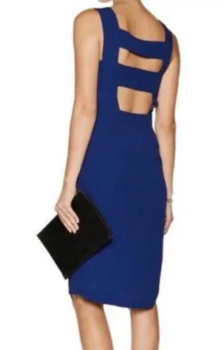 ALC Frank A.L.C. ‘Spencer’ cobalt blue sleeveless cut out sheath dress, size 4