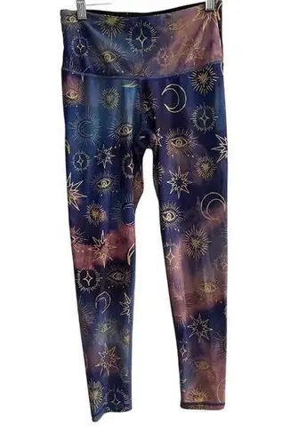 Victoria Sport Women's Celestial Moon Astrology Print Leggings Size S