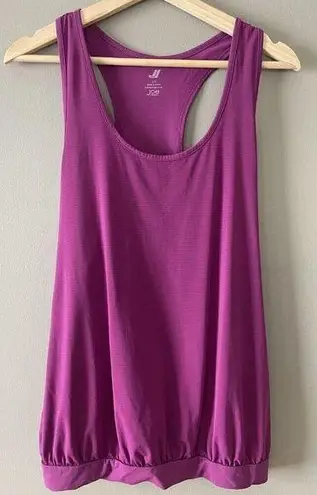 Joe Fresh Athletic Racerback Bright Purple Tank Top Size L Large