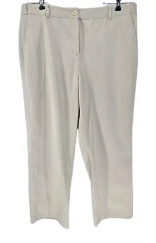 L.L. Beans Size 14 Petite High Rise Comfort Waist Classic Fit Tan