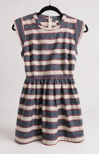 Freeway Apparel Freeway Women's Striped Sleeveless Dress, Casual Summer Dress, Size M