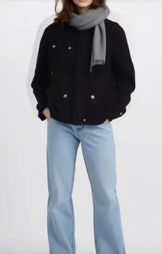 Lauren Ralph Lauren S Military Cargo Jacket in Black Silver