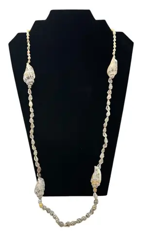 Shell Necklaces (Set of 3) Tan