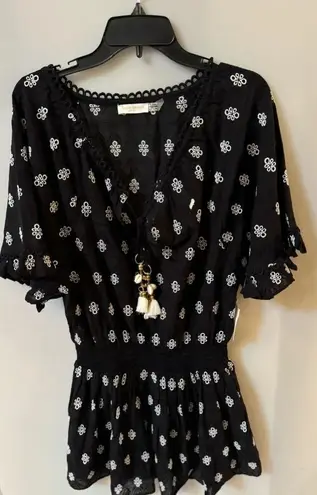 Ramy Brook Tena Embroidered CoverUp Minidress Size Medium $325.00 MSRP