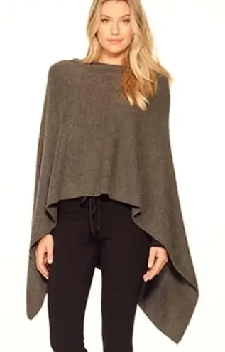 Barefoot Dreams Cozychic Lite Ruana Poncho Pullover S M L - Image 1