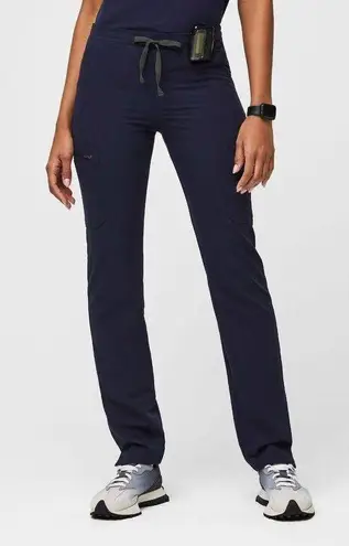 FIGS Navy Yola Skinny Scrub Pants