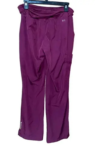 Burgundy Barco One Top and Pants Scrub Set Size Small/Medium