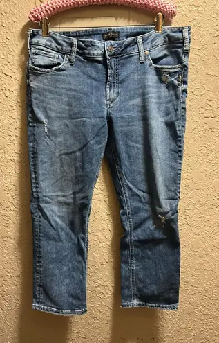 Silver Jeans Elyse Capri Woman’s Jeans Woman’s Size 33 Length 22.5