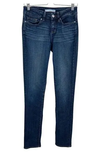 Yummie by Heather Thomson 27 REGULAR Rock What You Got Skinny Jeans Dark Wash Blue