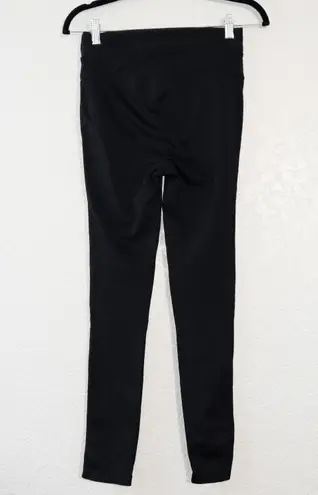 Free People Movement Black City Slicker Moto Style Leggings Size Small