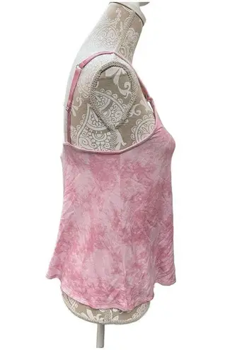 Rachel Zoe  Pink Tie dye Tank Top Camisole Adjustable Straps NWT Size Small