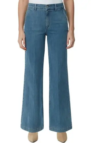 Gloria Vanderbilt NWT  Flare Trouser High Waisted Denim Jeans Hippie Boho Plus 16