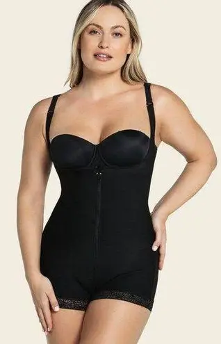 NWT Leonisa TopSculpt Boyshort Bottom Body Shaper with Firm Compression … Black Size XL