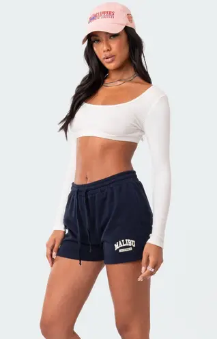 Edikted Malibu Girl Sweat Shorts