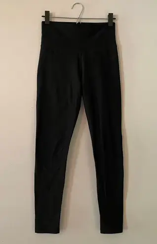 TNA Women's size Medium Black Leggings High Rise Tights Active Workout Gym