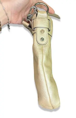 Aimee Kestenberg SOFT METALLIC GOLD PINCH QUILT CROSSBODY BAG PURSE