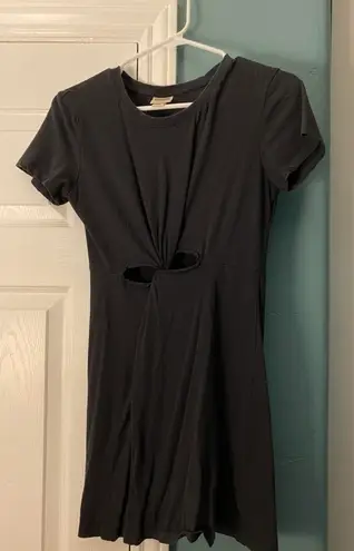 Mossimo Supply Co Black T-shirt Dress