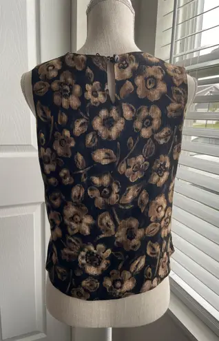 Pendleton Vintage Tiger Print Floral Tank Top & Skirt Matching Set