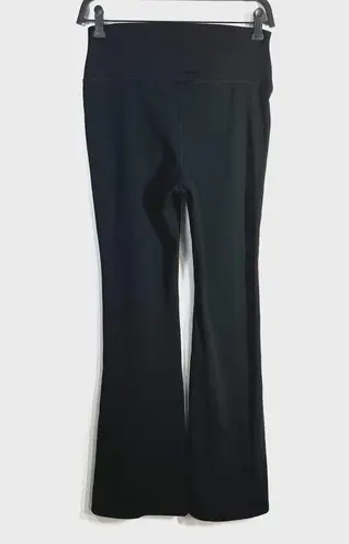 VELOCITY LUX TORI Side Slit Flair Legging Large Black High Waist All Day Comfort