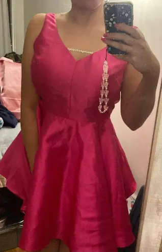 Sugar Thrillz Dollskill Small magenta barbie pink dress sparkling diamond detail