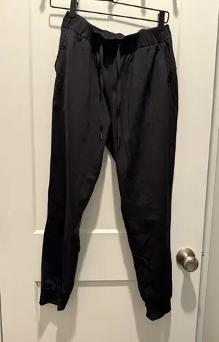 Women’s Ajisai Jogger Pants Size Medium 8 Black Pockets Drawstring Sweatpants