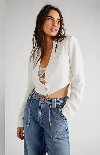 Free People ❤️ Coco Cropped Blazer