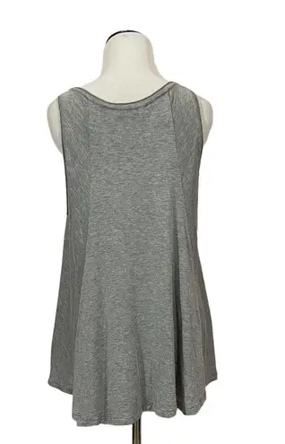 Amour Vert Asymmetrical Hem Tank - Gray - XS