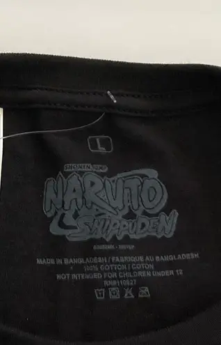 Naruto Shippuden Short Sleeve T-shirt Size L