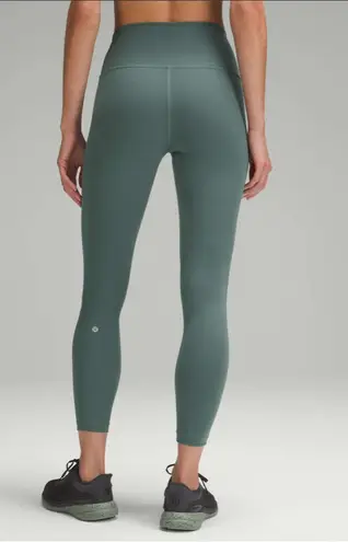 Lululemon - Wunder Train High-Rise Tight 25" Medium Forest Leggings Workout Gym