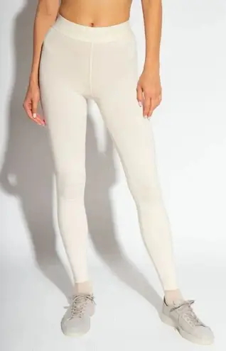 Fear of god ESSENTIALS Stretch Cotton Leggings in Cream Small New as-is pants