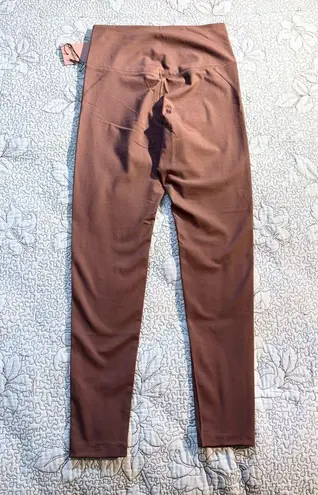 Girlfriend Collective NWT Women's High Rise Compressive Leggings in Brown~M🧡