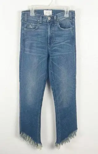 McGuire Denim McGUIRE Valletta Straight Leg Frayed Hem Distressed Jeans, Size 26