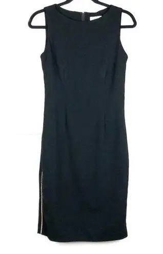 Calvin Klein  Black Gold Chain Career Short Dress 2