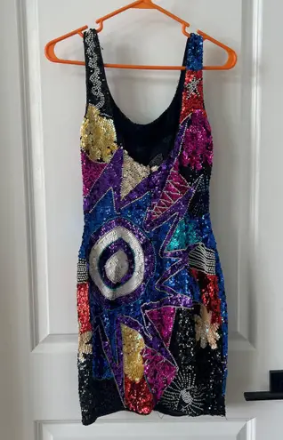 A.L.C. vintage design sequin dress