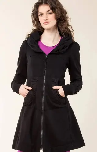 Prairie Underground Long Cloak Hoodie 102 In Midnight Size Small Outdoor Black