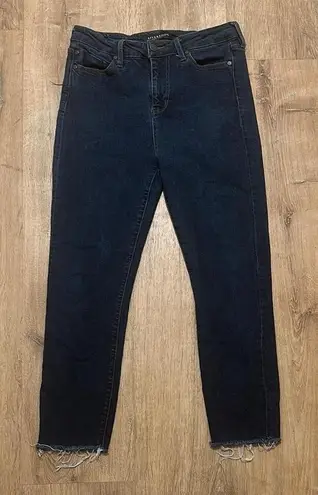 Liverpool Jeans Company LIVERPOOL | The High Rise Ankle Raw Hem Denim Jeans