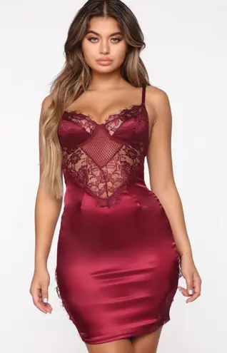 Tic Toc Burgundy Body Con Dress