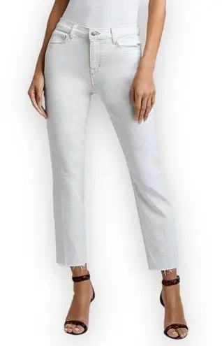 L'Agence  NWOTs White Sada High Rise Crop Slim Jeans $255